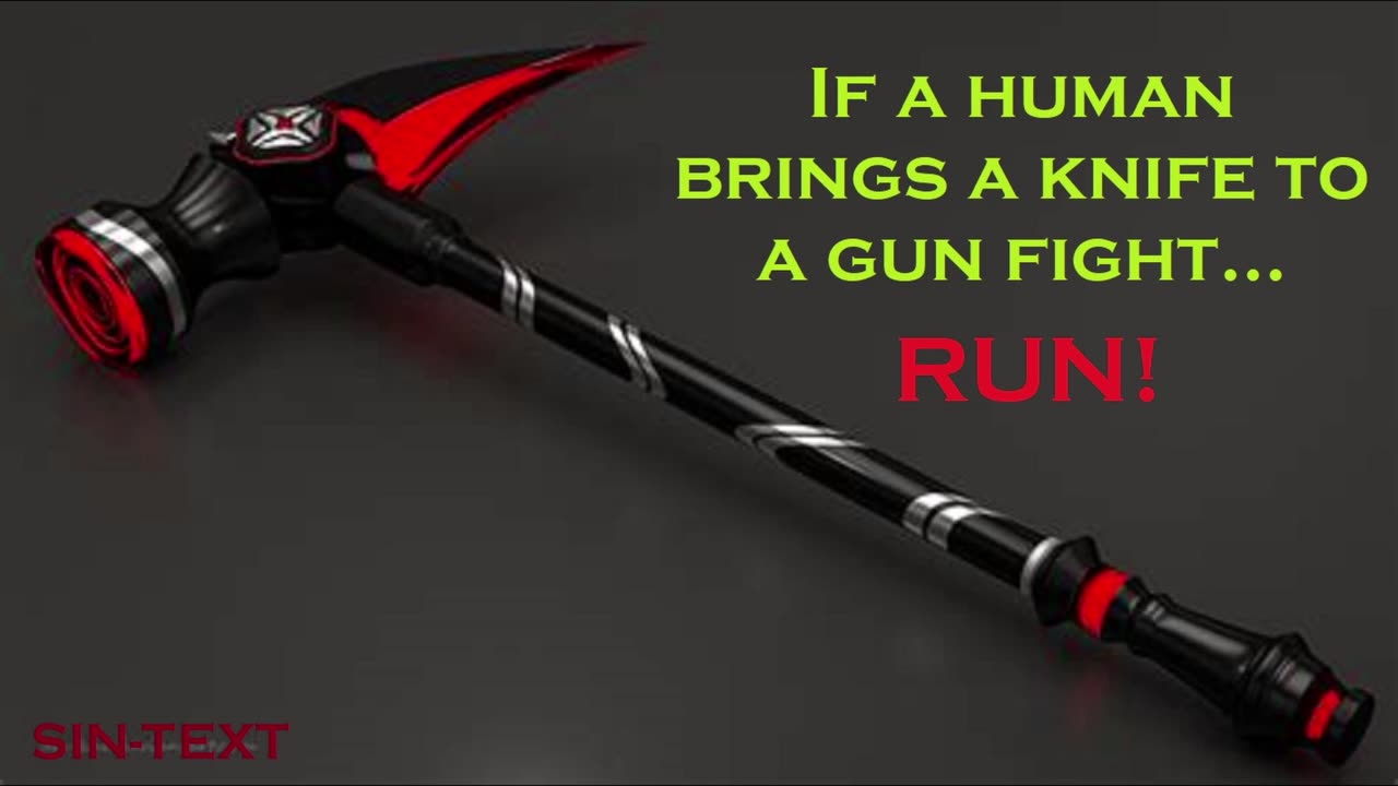 If a Human brings a knife to a gun fight... RUN! (HFY)