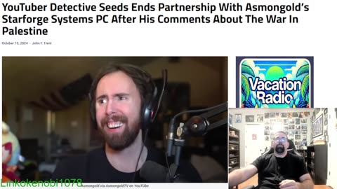 Youtuber Detective Seeds Ends His Partnership with Asmongold Due To His Statement About Palestine