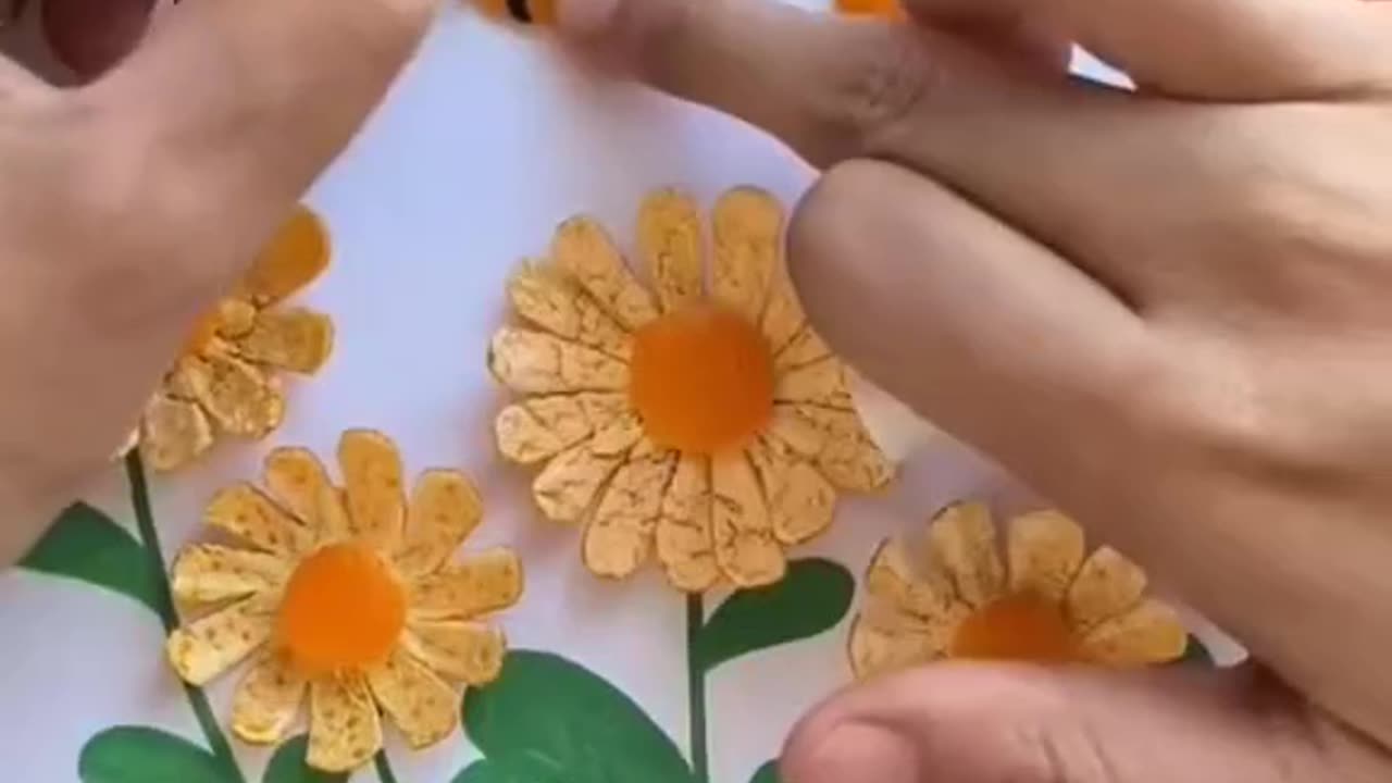 DIY Paper Cut Origami: Flower