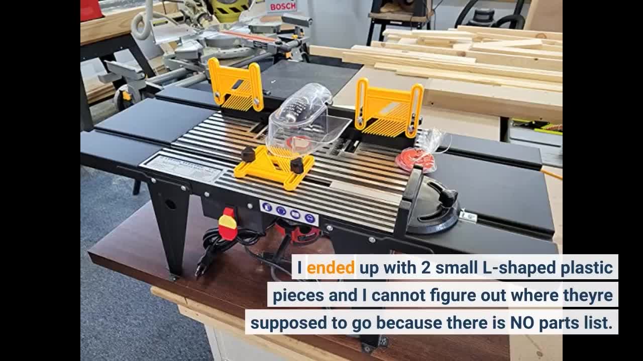 Leegol Electric Benchtop #router Table Wood Working Craftsman-Overview