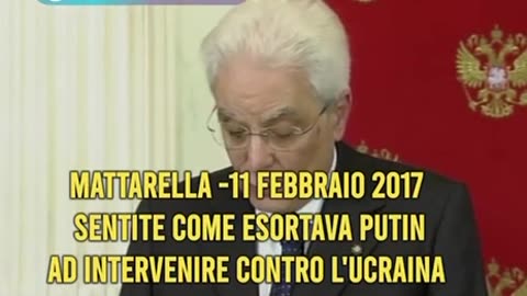 Mattarella nel 2017 - come si cambia per obbedire allo Zio Sam