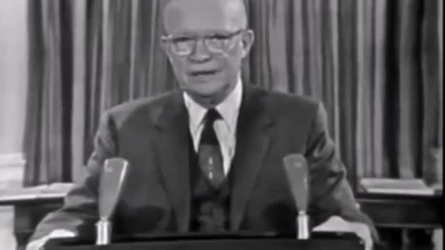 Eisenhower farewell address - Military Industrial Complex WARNING (1961)