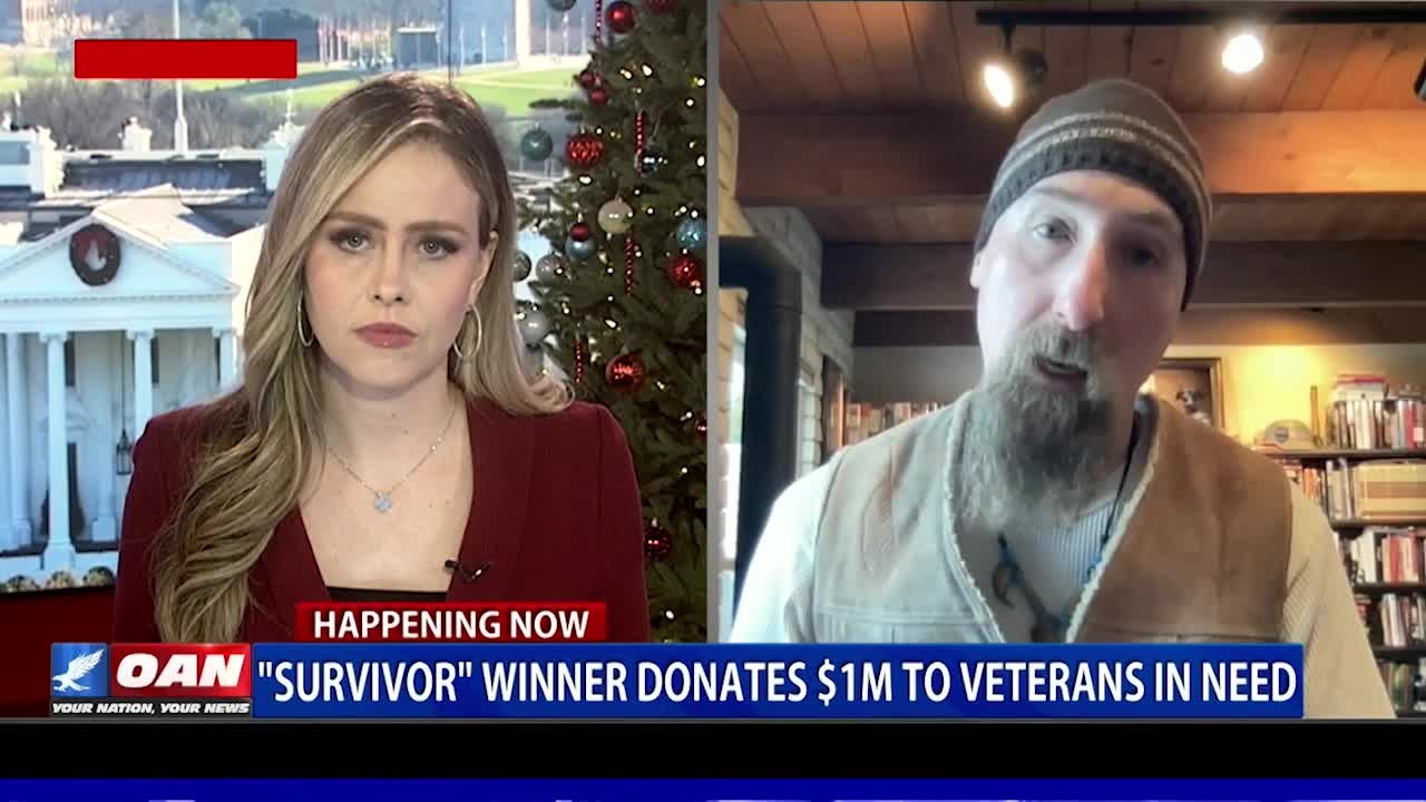 "Survivor" Winner Donates $1 Million to Veterans in Need