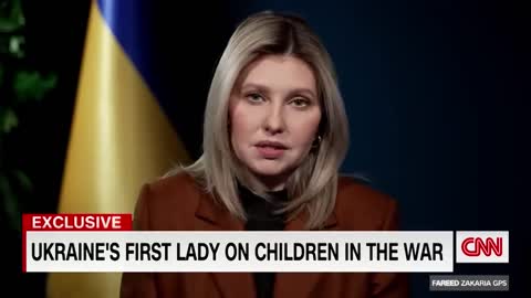 Ukraine's First Lady reveals what she tells her