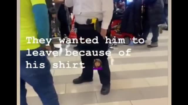 Security kick man out of mall for wearing Jesus Shirt