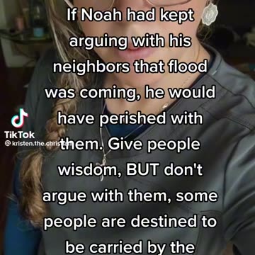 If Noah Had Argued With Them