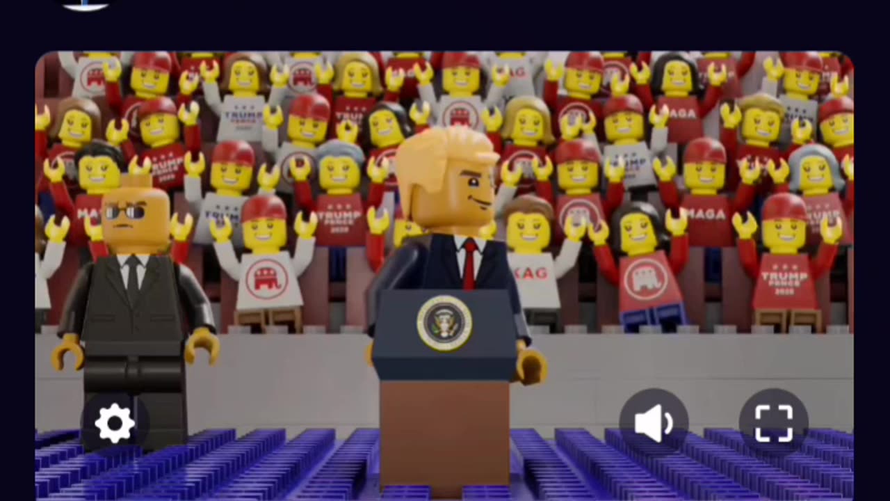 The Silent Majority Lego Version