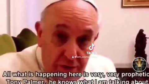 Pope speaks the truth aloud