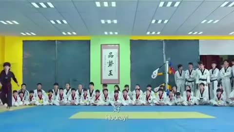 Anak kecil Jago kungfu Dan Tekwondo Qiunan Subtitle Bahasa Inggris