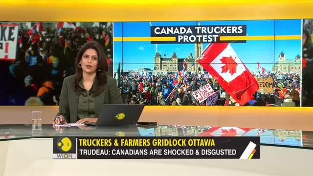 Truckers protest turns into Anti-Trudeau movement