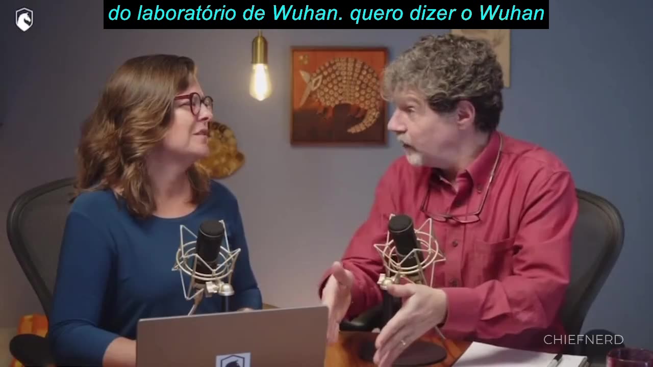 Heather Heying e Bret Weinstein na nova história de origem...