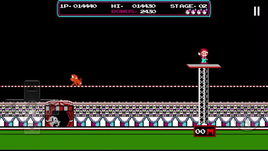 Circus game classic games atari games لعبة السرك اتاري2