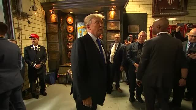 Former President Trump delivers remarks in New York City on the 20th anniversary of 9/11