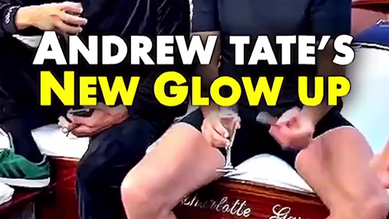 Andrew Tate’s insane glow up