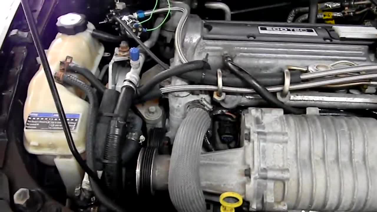 How to remove the belt on a Supercharged Ecotec