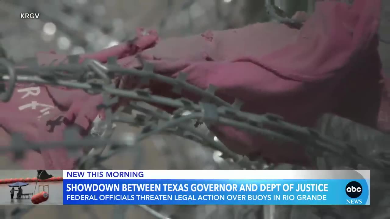 New buoy construction warning to Texas governor | GMA