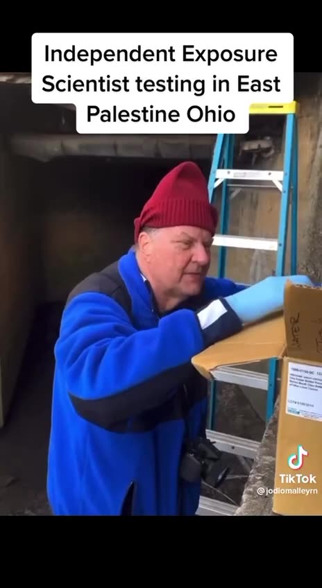 Independent Scientist exposes the truth about East Palestine