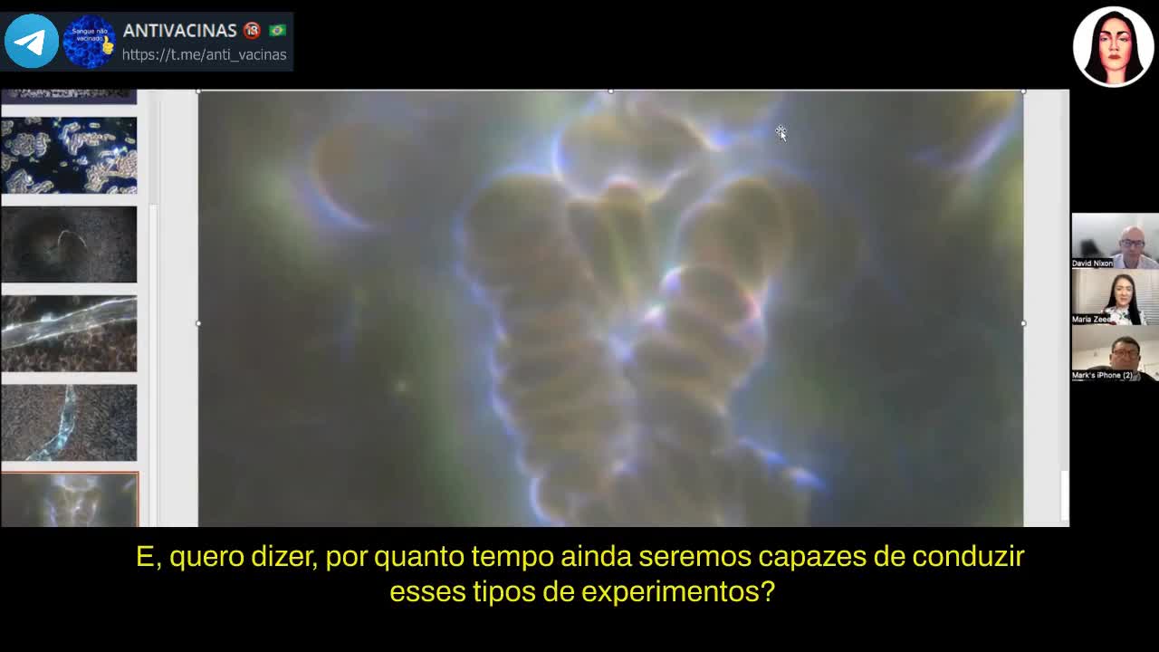 Dr David Nixon Mostra suas Descobertas Nanotecnológicas nas Vassassinas