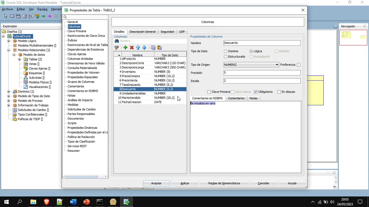 Oracle y el lenguaje PL/SQL parte 4. Modelado de una base de datos.