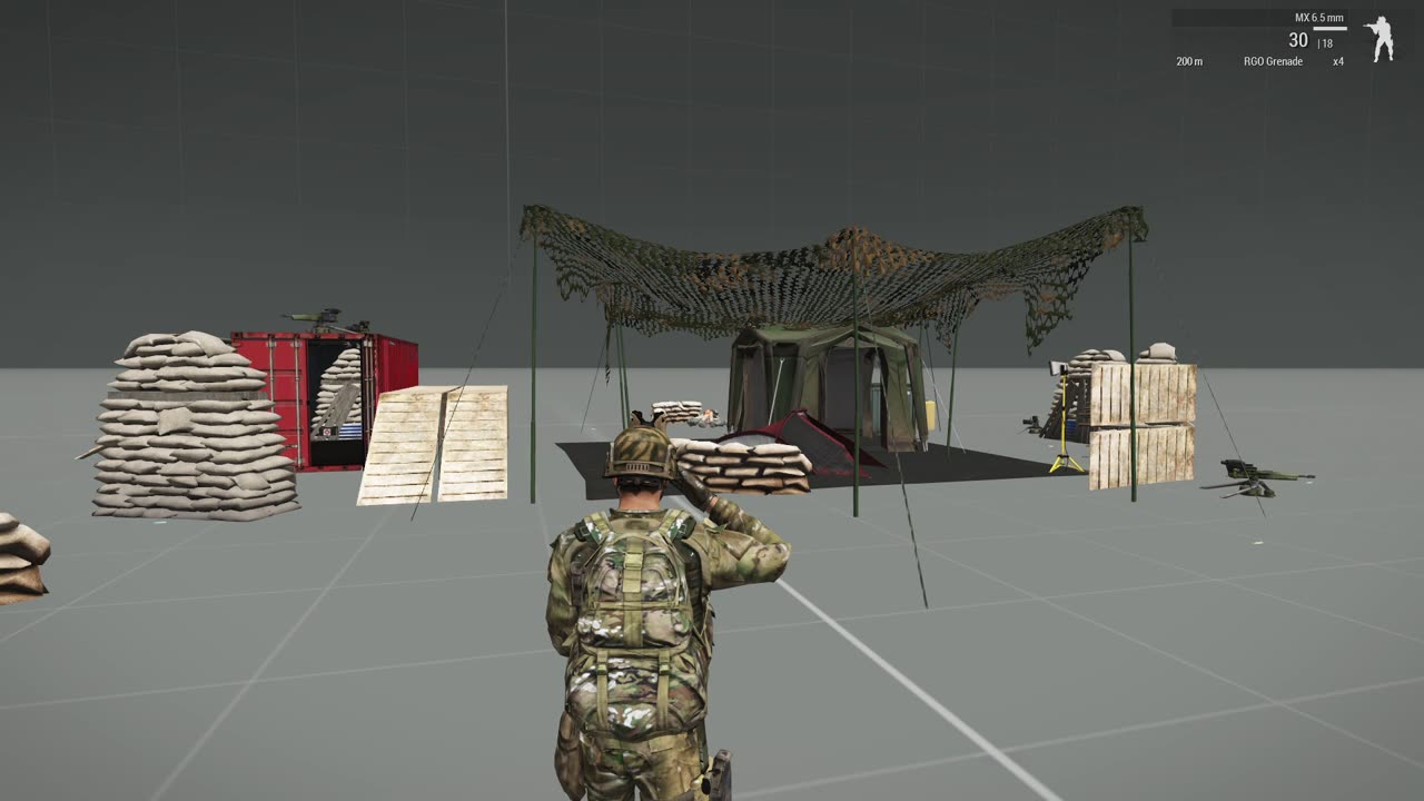Arma 3 Container de Acampamento Movel