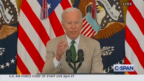 Joe Biden: 350 MILLION Americans have been vaccinated...