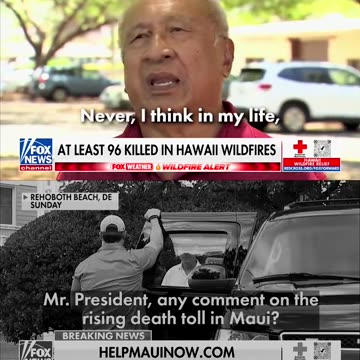 Joe Biden Has Abandoned the People of Maui