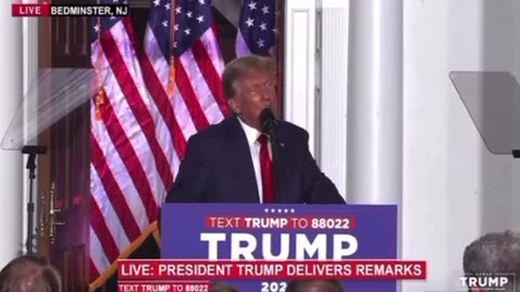 President Trump everything is connected