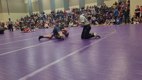 Adrian wrestling in valley center