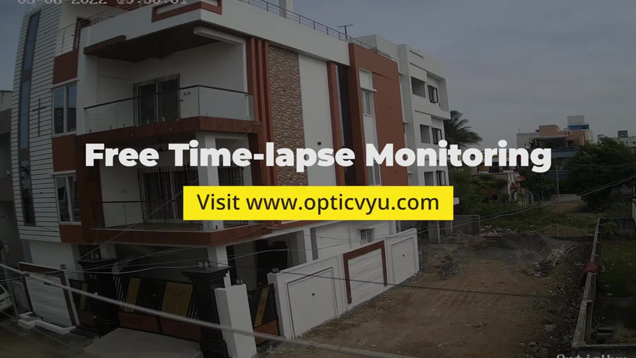 Time-lapse Monitoring Services For Free by OpticVyu