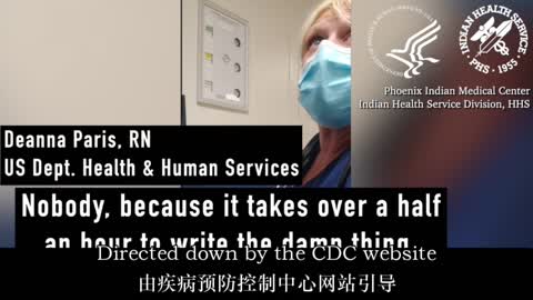 Project Veritas vaccine whistleblower interview part 1 - HHS employed nurse