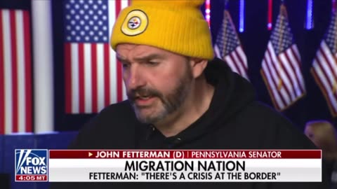 Fetterman says there’s a crisis at the border