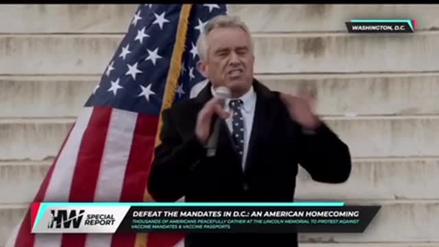 Robert F Kennedy Jr (PART 1 STOP THE MANDATE) 1/23/2022