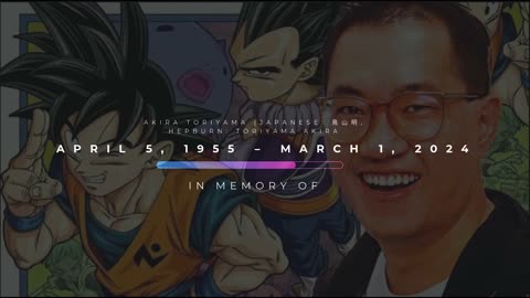 SSJ Broly tribute to Toriyama Akira /You will be missed / [AMV] (April 5, 1955 – March 1, 2024)