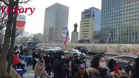 Korea freedom fighter. In god we trust.