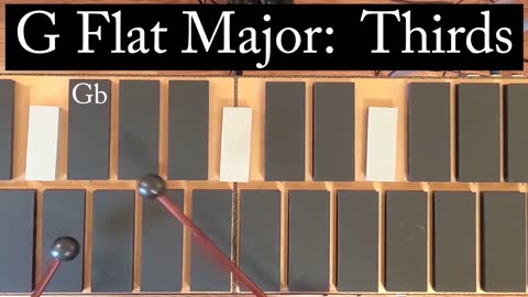 G Flat Major: Thirds