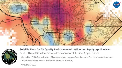 Nasa Arset Environmental justice application