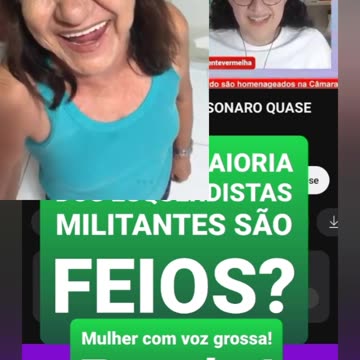 POVO FEIO ESUERDISTA NA TELA