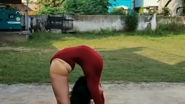 # Outdoor yoga # Soft Jiu-jitsu # Yoga backbend