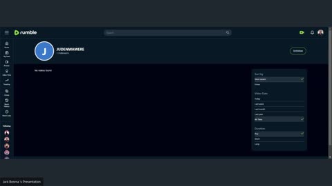https://rumble.com/user/JUDENWAWERE