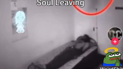 THIS IS A SOUL LEAVING ONES BODY