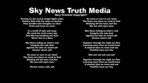 Sky News Truth Media Song