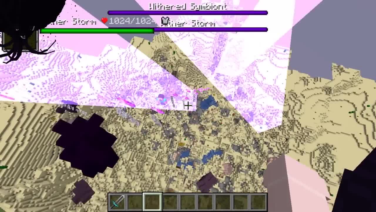 Herobrine vs Wither Storm 7 STAGE in minecraft part 6 creepypasta4