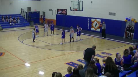 6th Grade Lady Hawks vs Pawnee