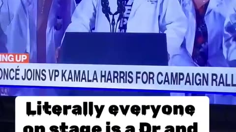 A Now a ....Kamala Harris Rally - Nothing But Fakes, Charlatans, and Demons