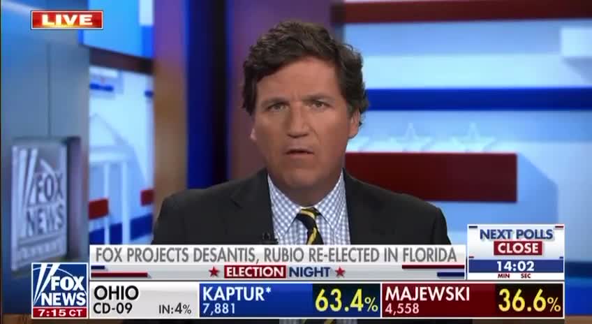 Tucker Carlson: Hispanic Voters Are Voting Republican