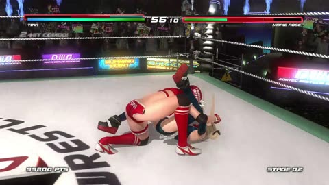 Tina + Rachel vs Alpha-152 + Marie Rose