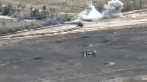 Ukrainian T64 Fires A Round Straight to the Face of Russian APC from Meters Away