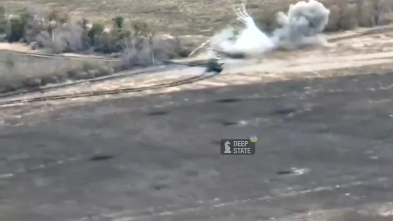 Ukrainian T64 Fires A Round Straight to the Face of Russian APC from Meters Away