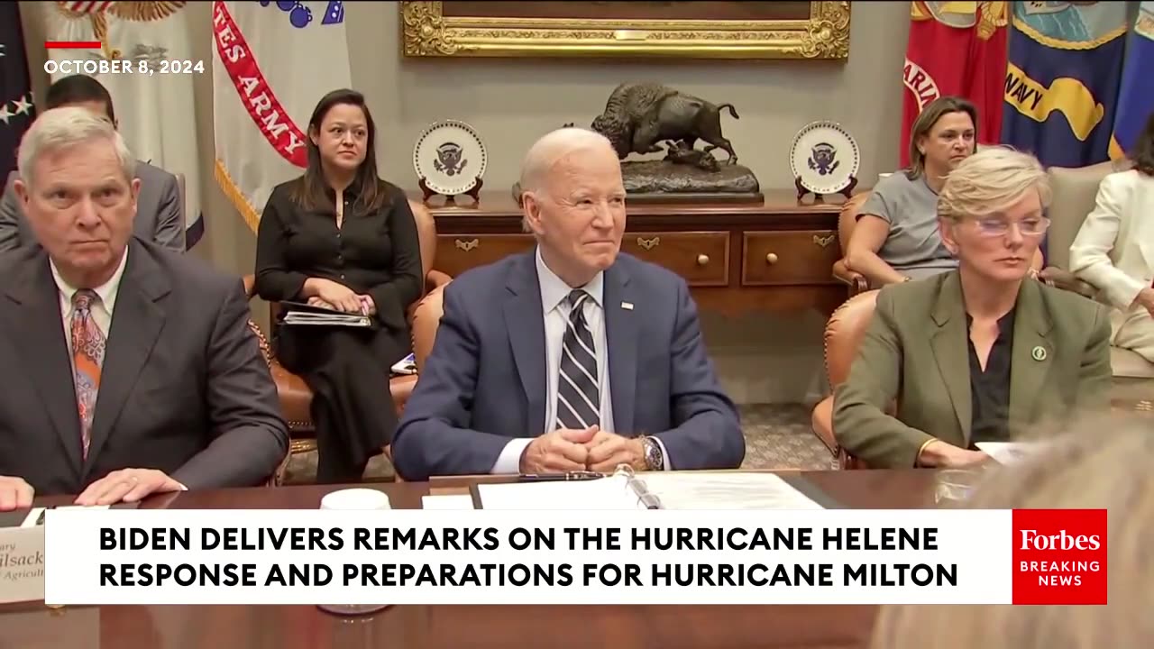 'I Talked To Him Again Yesterday...'- Biden Discusses Working With DeSantis On Hurricane Milton