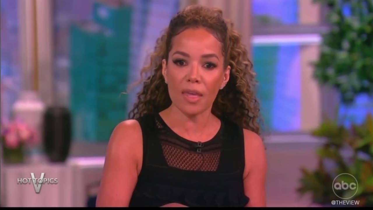 The View’s Sunny Hostin Dismisses China Imprisoning Muslims: ‘They’re Putting a Lot More Black People in Jail Here’